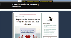 Desktop Screenshot of comericonquistareunuomo.info